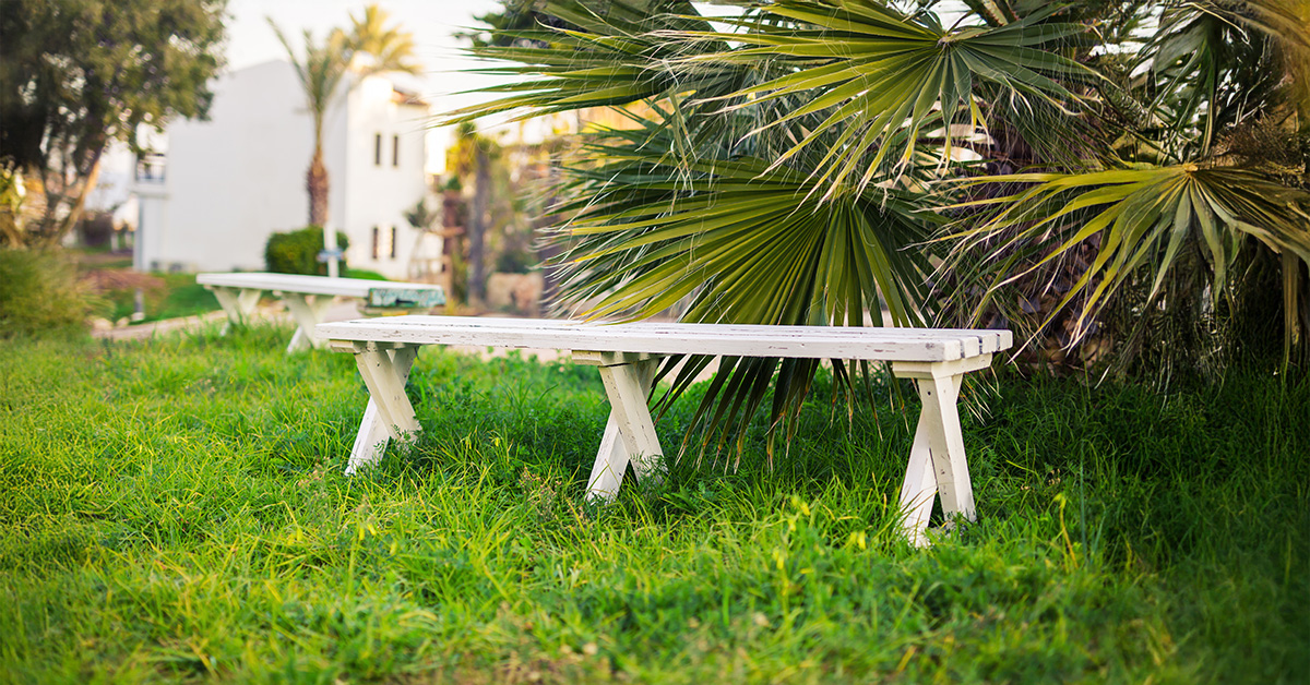 How to Build a Chic Outdoor Bench in a Weekend